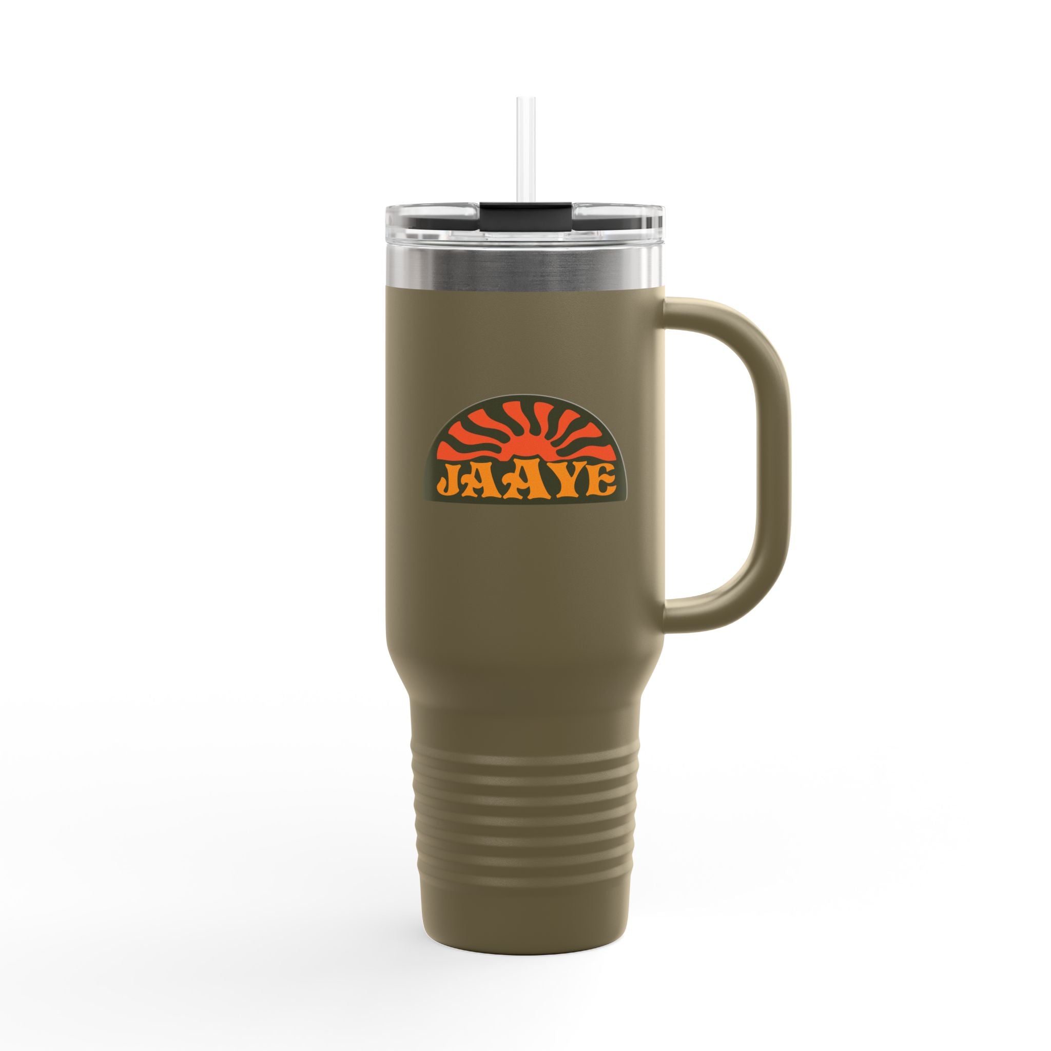 Jaaye - Retro Logo Stainless Steel Travel Mug