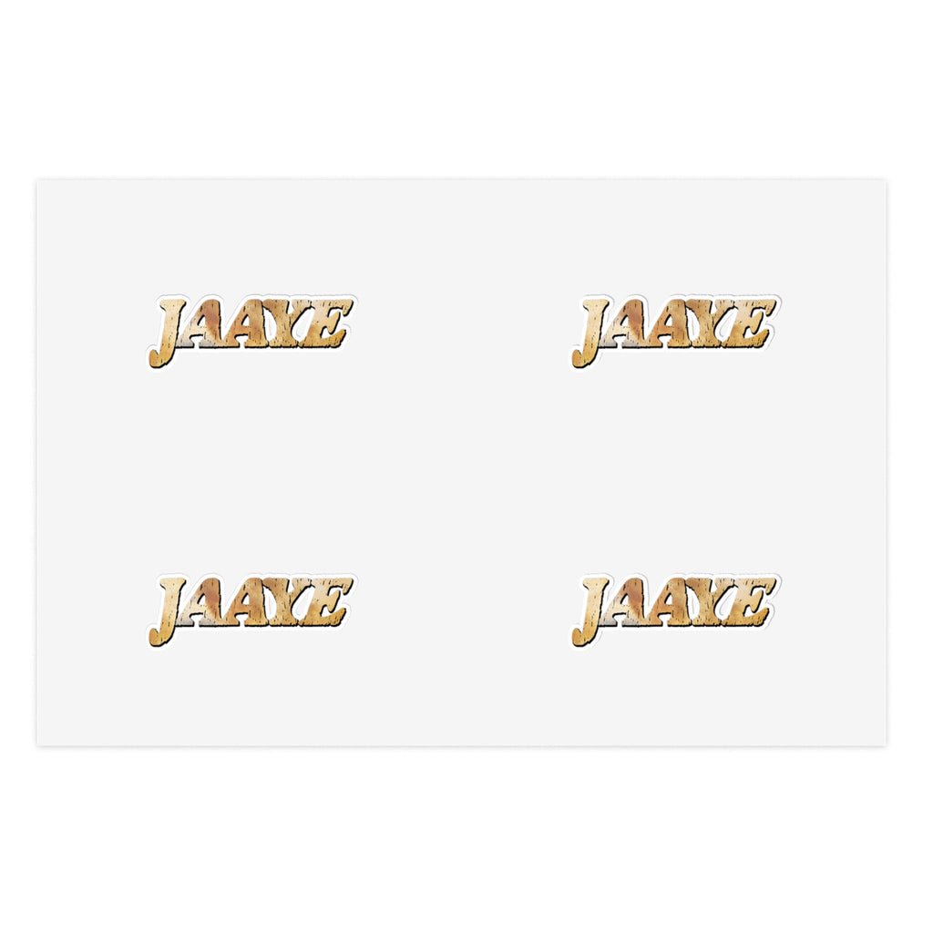 Jaaye - Head To The Sun Logo Sticker Sheet