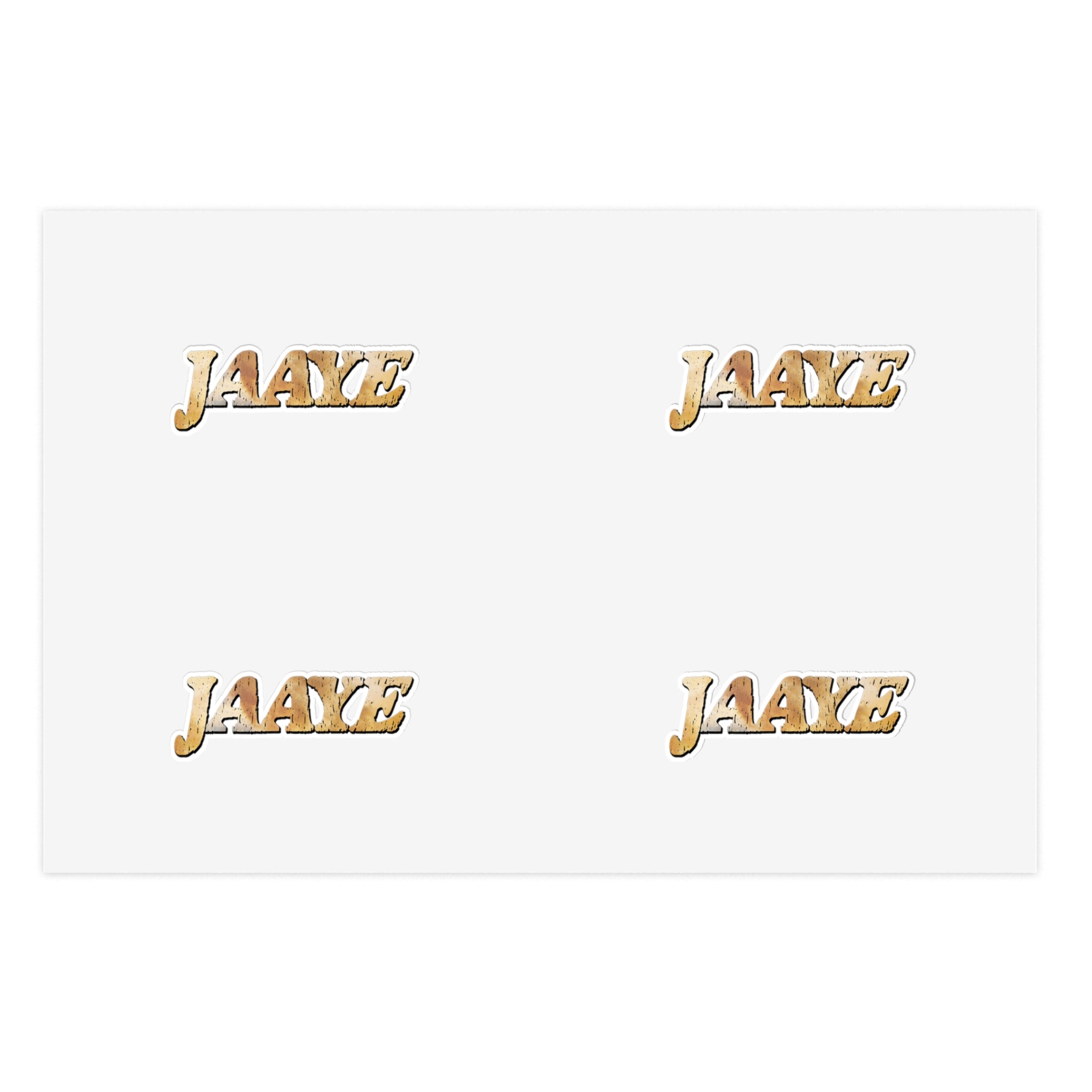 Jaaye - Head To The Sun Logo Sticker Sheet