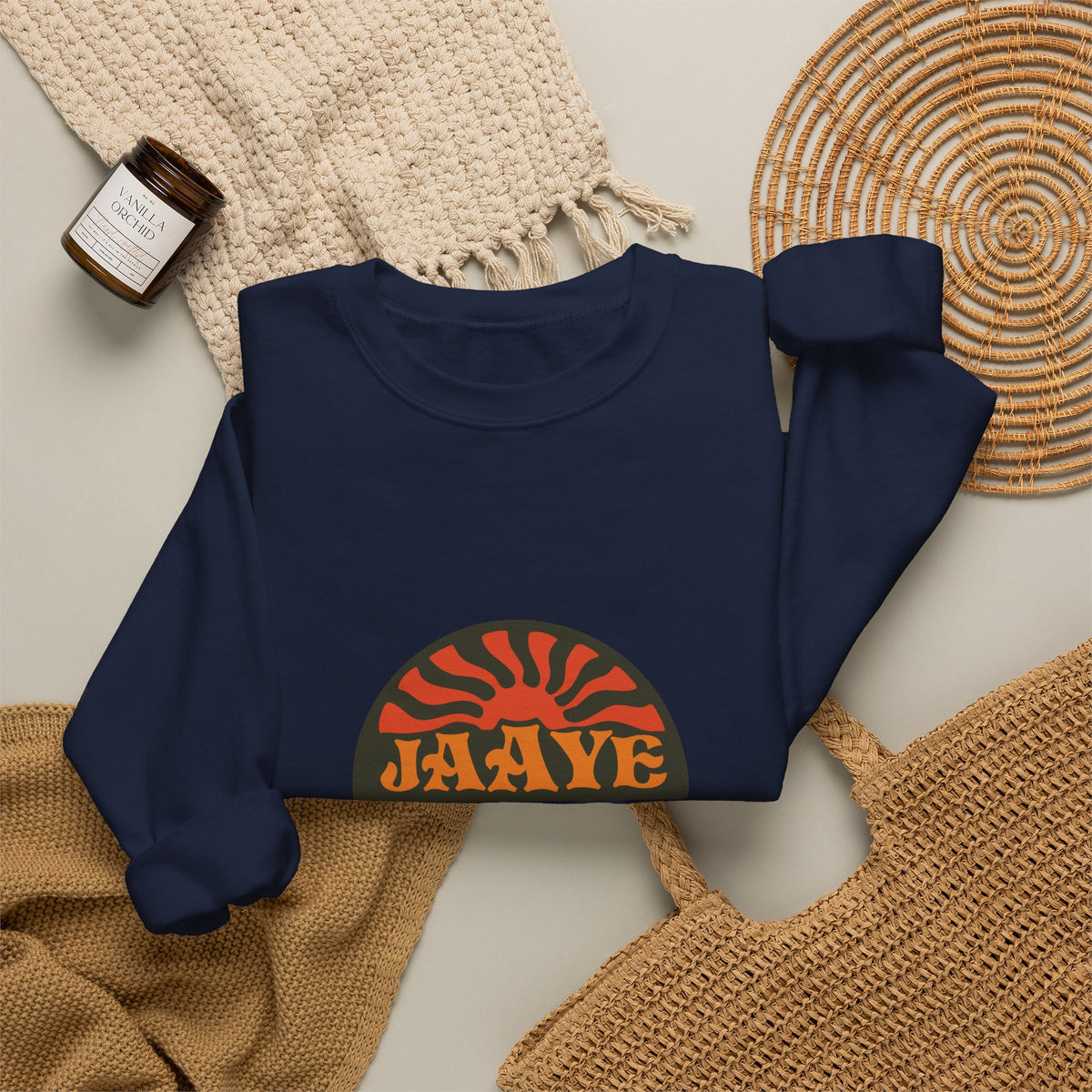 Jaaye - Retro Logo Crewneck