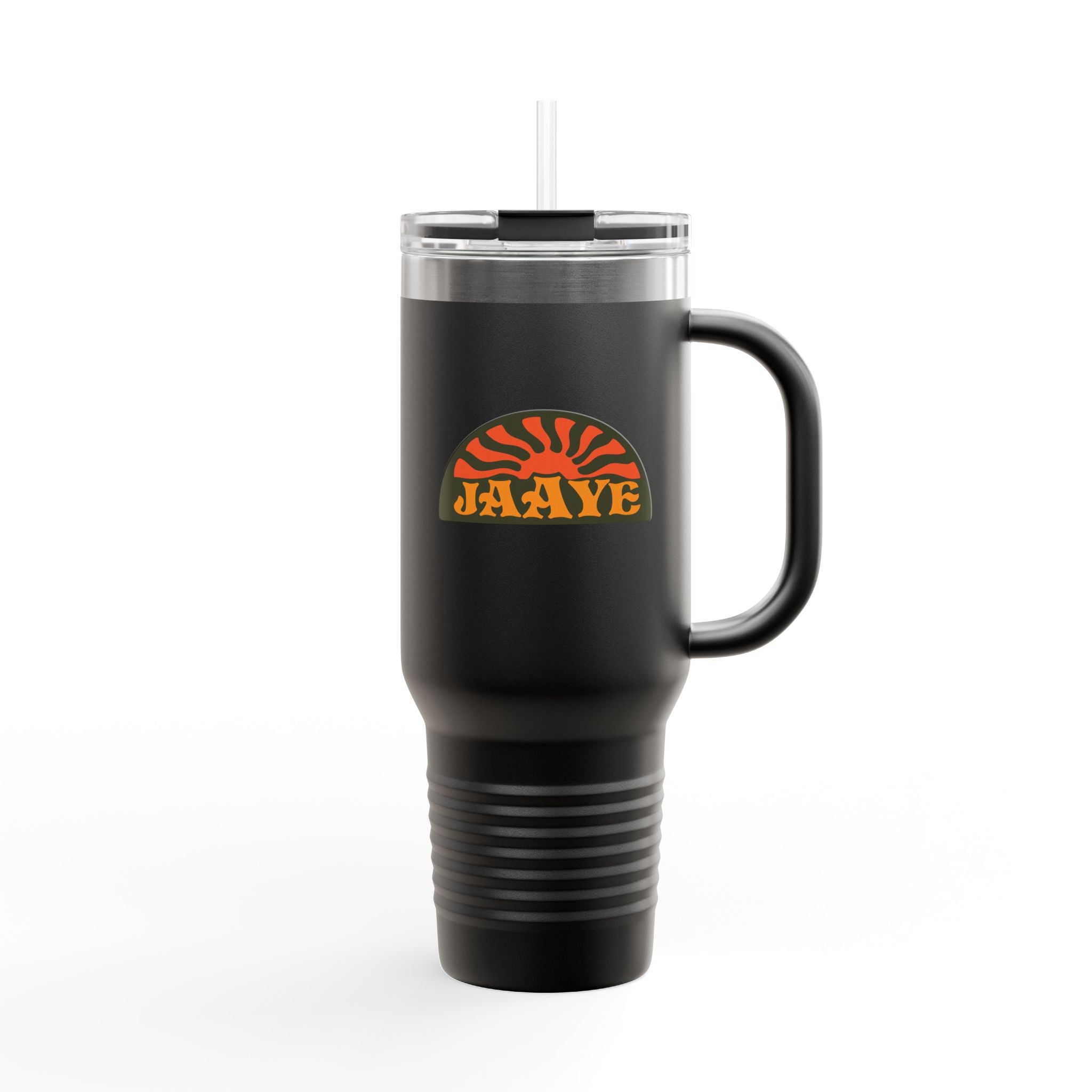 Jaaye - Retro Logo Stainless Steel Travel Mug