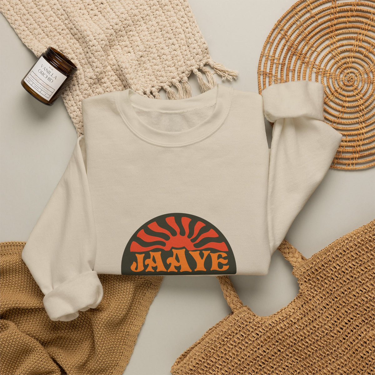 Jaaye - Retro Logo Crewneck