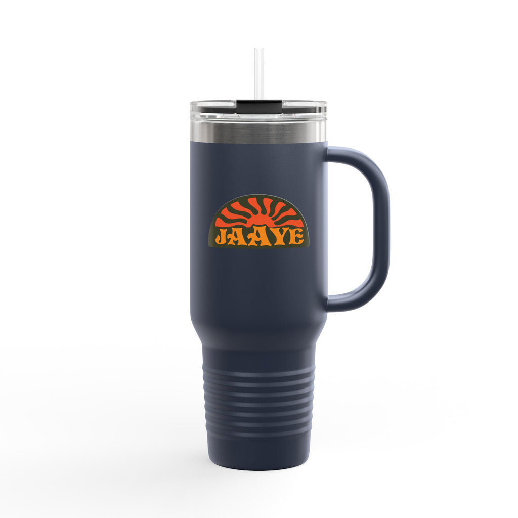 Jaaye - Retro Logo Stainless Steel Travel Mug