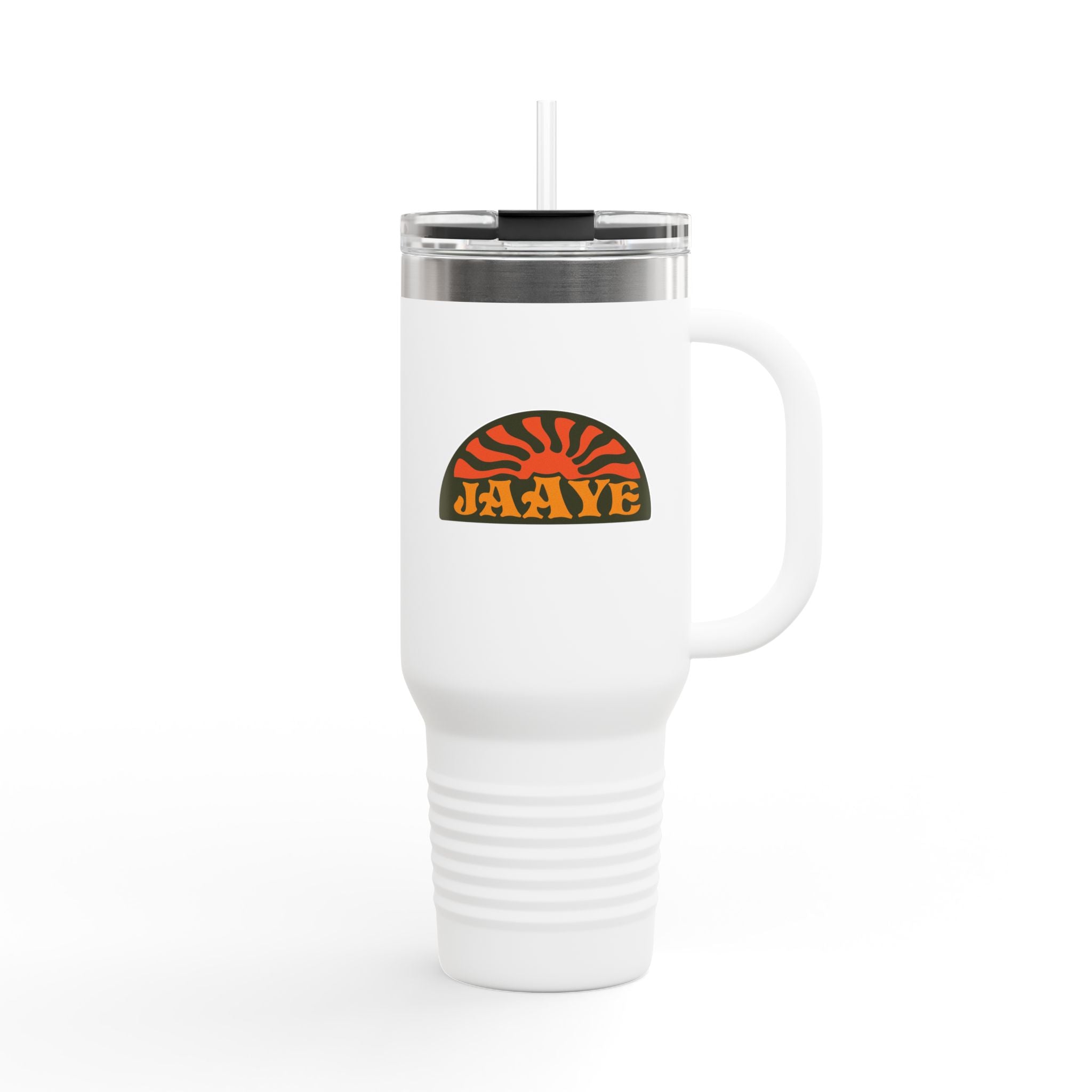 Jaaye - Retro Logo Stainless Steel Travel Mug