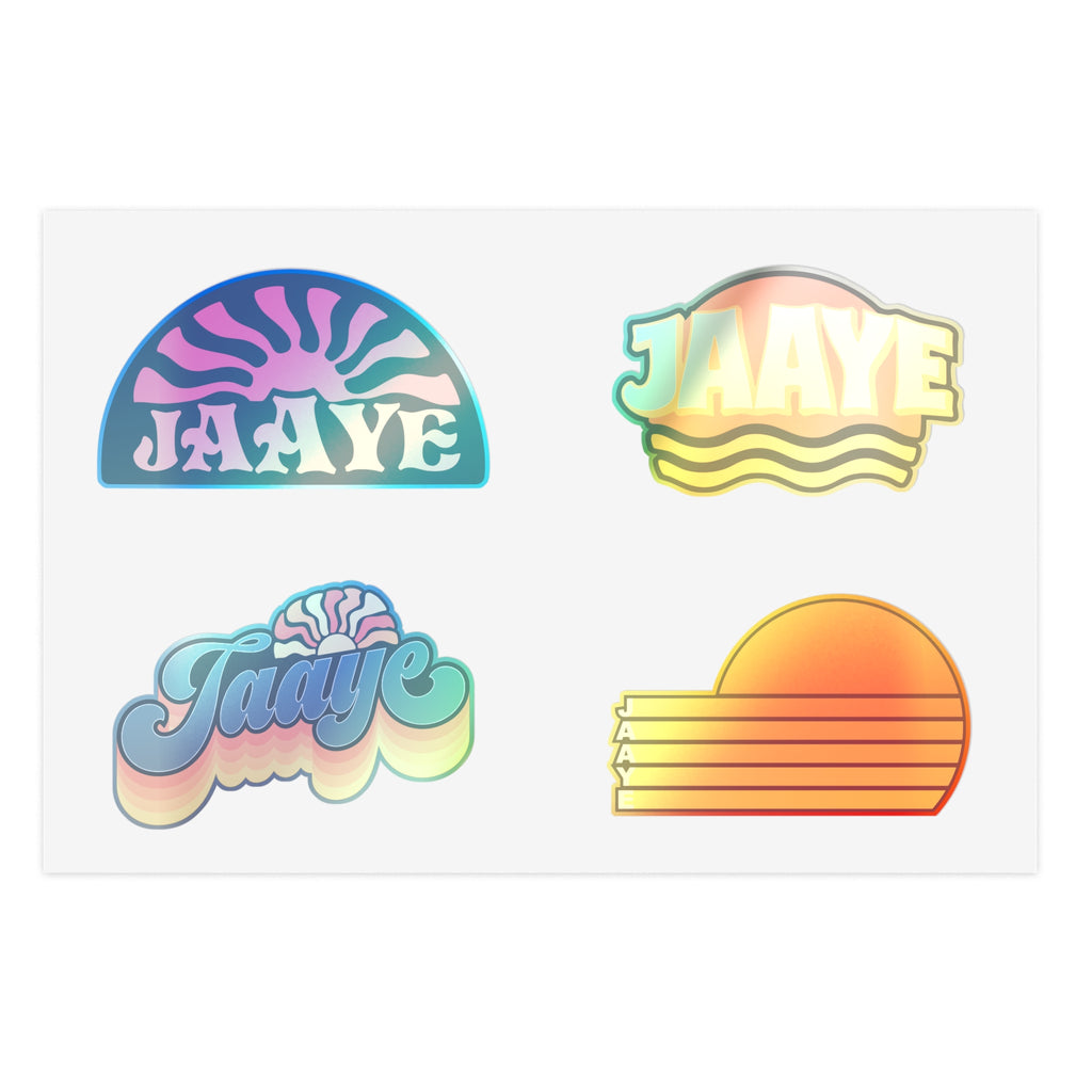 Jaaye - Retro Logo Sticker Sheet