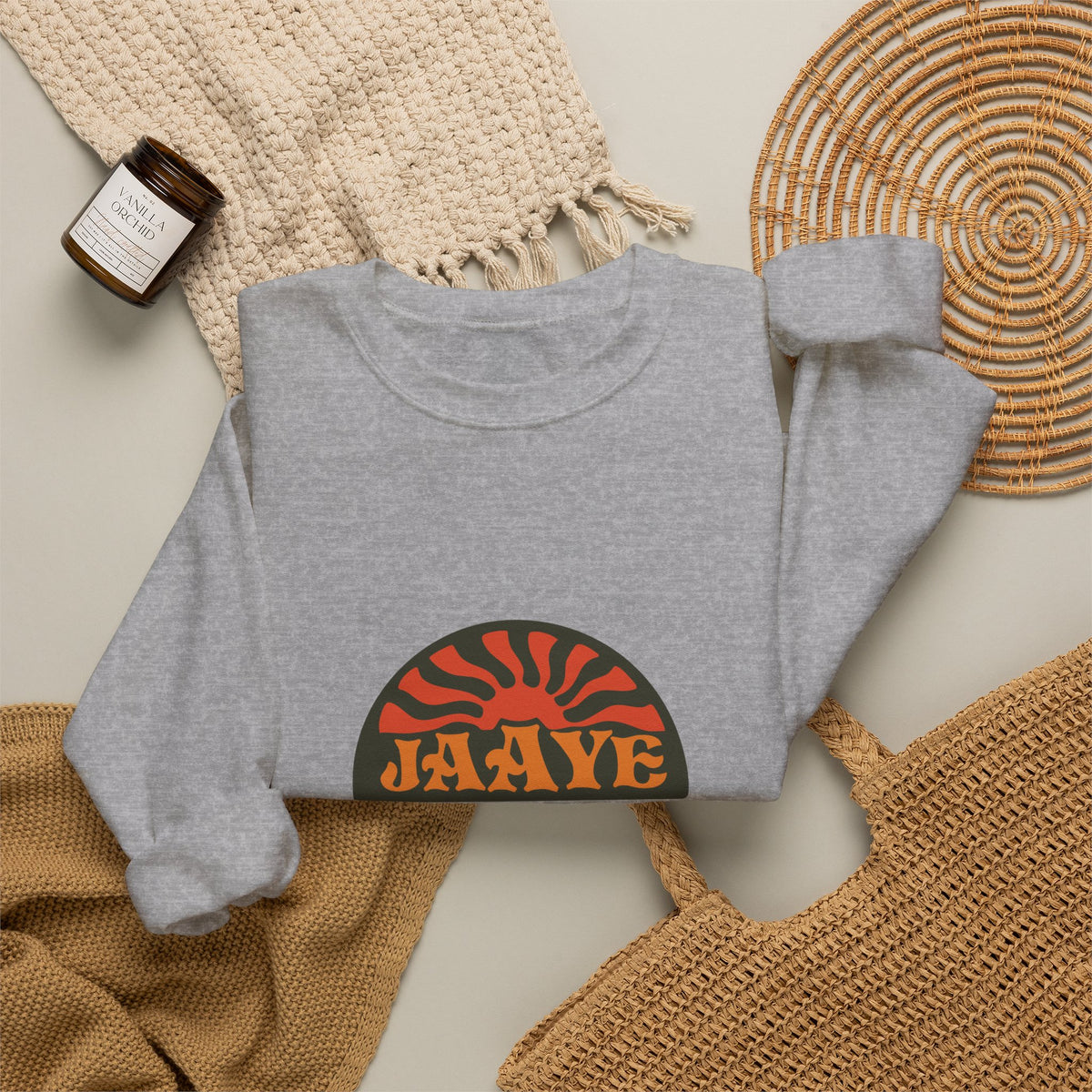 Jaaye - Retro Logo Crewneck