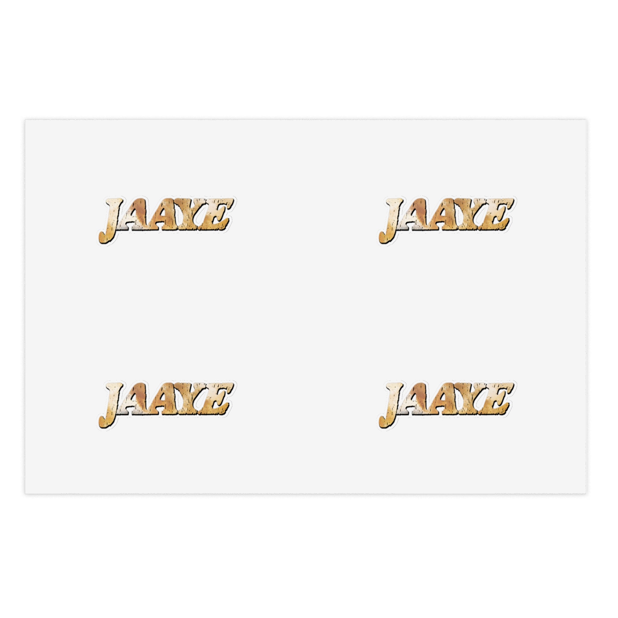 Jaaye - Head To The Sun Logo Sticker Sheet